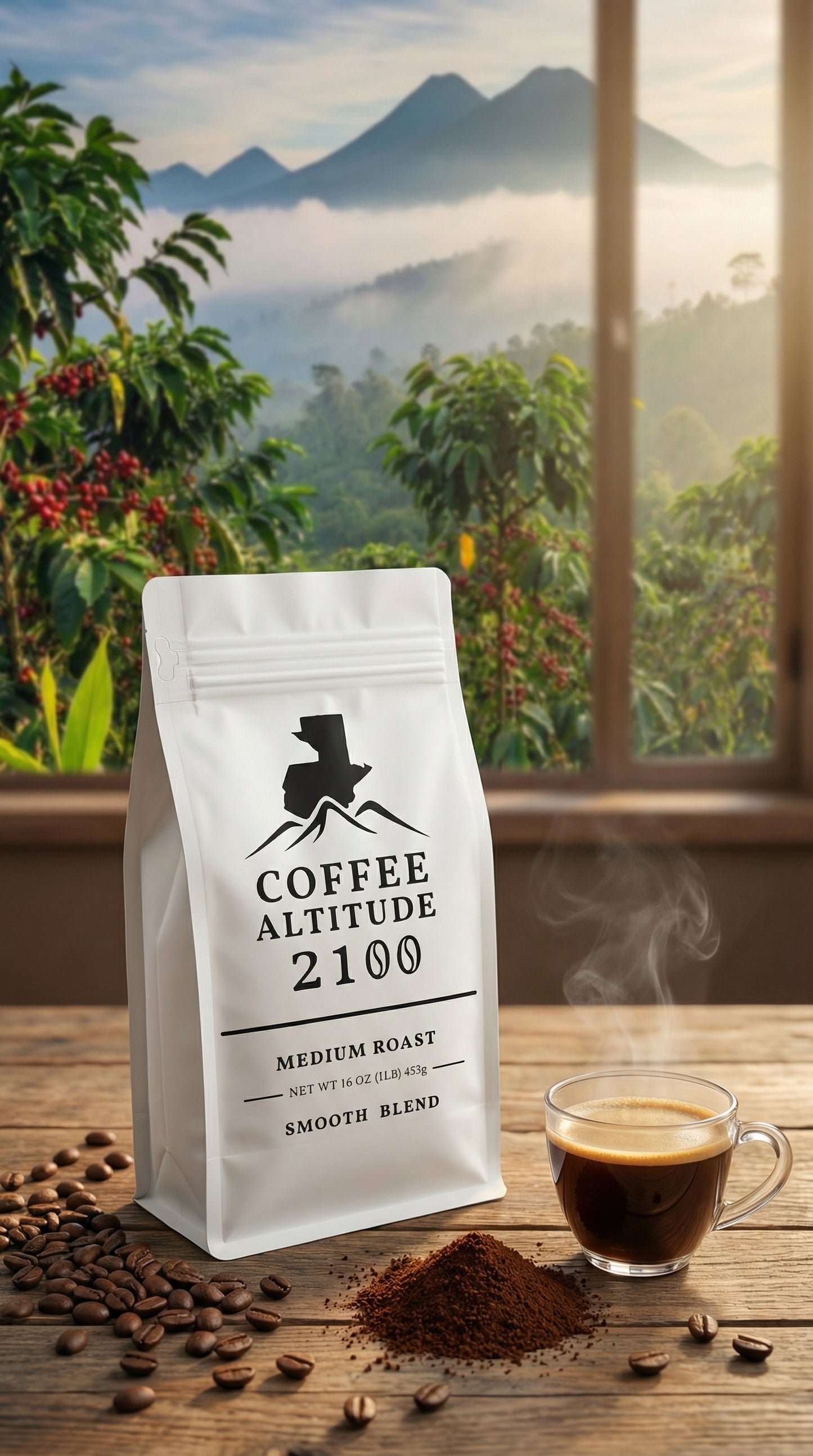 Altitude 2100 – Smooth Blend | Medium Roast (16 oz)